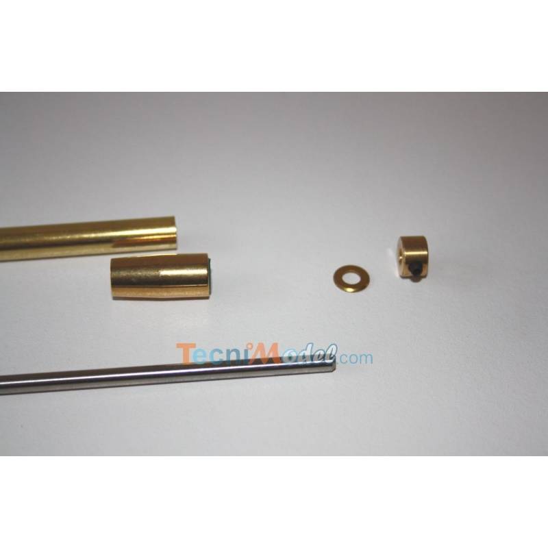 4mm propeller shaft, sealed and maintenance free