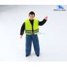 Chauffeur SVEN 1/16 avec gilet jaune - WEDICO 2216-W