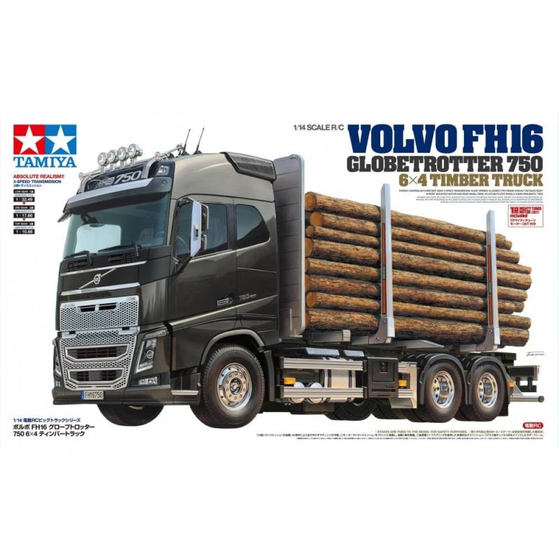 Pack complet Tamiya 56360 Volvo FH16 Globetrotter avec lumières et sonorisation+ MFU