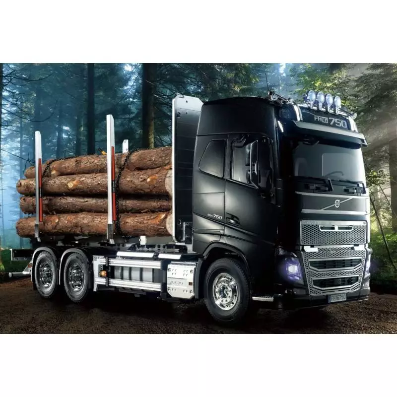 Camion Tamiya 56360 Volvo FH16 Globetrotter + Carson Truck-Set