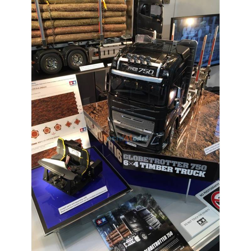 Pack complet Tamiya 56360 Volvo FH16 Globetrotter avec lumières et sonorisation+ MFU