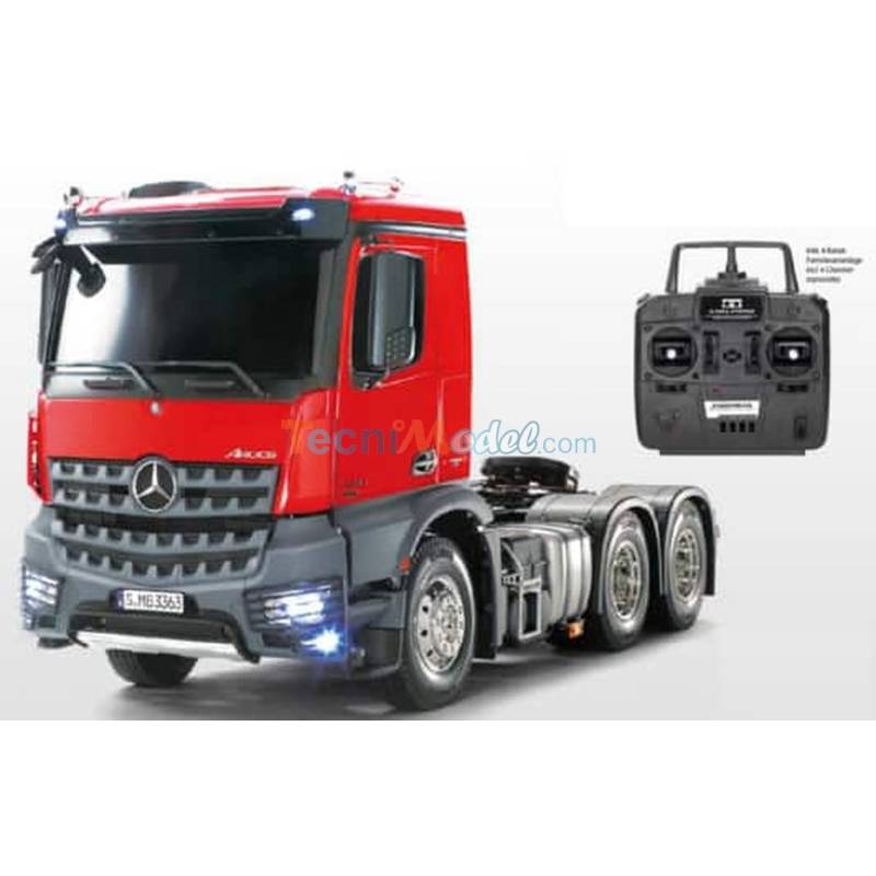 Camion RC Tamiya 1/14 Mercedes Arocs 3363 6x4 RTR + MFC-03 - TAMIYA 23802