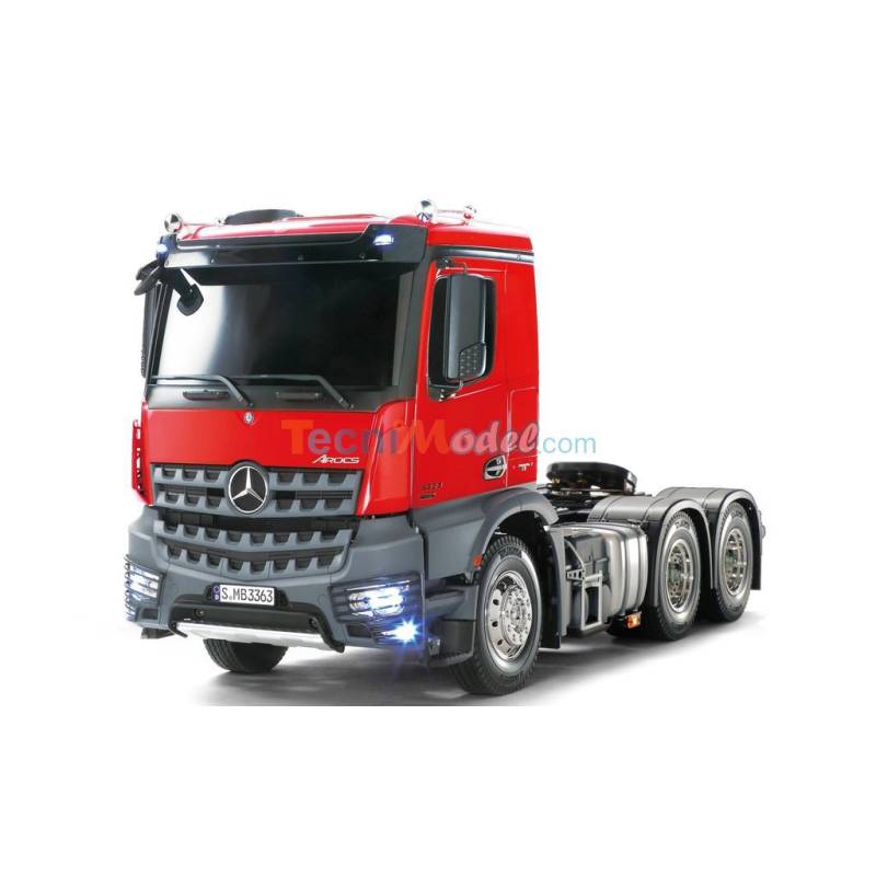 Camion RC Tamiya 1/14 Mercedes Arocs 3363 6x4 RTR + MFC-03 - TAMIYA 23802