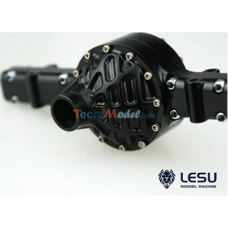 1 Coque ALU pont arrière Tamiya LESU Q-9060