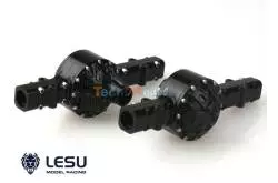 2 Coques ALU pont arrière tandem Tamiya