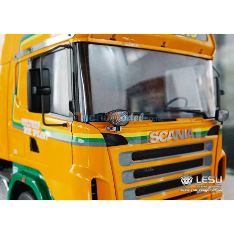 2 Spotlights work lights under windshield with leds - LESU S-1259