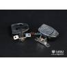 2 Spotlights work lights under windshield with leds - LESU S-1259