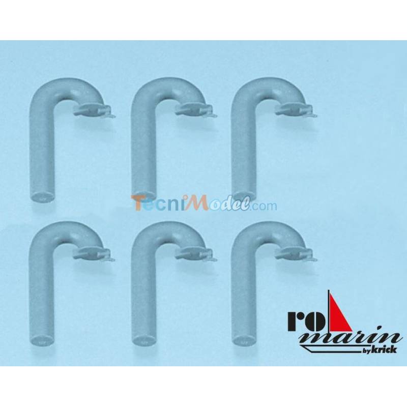 6 aérateurs en plastique 24mm