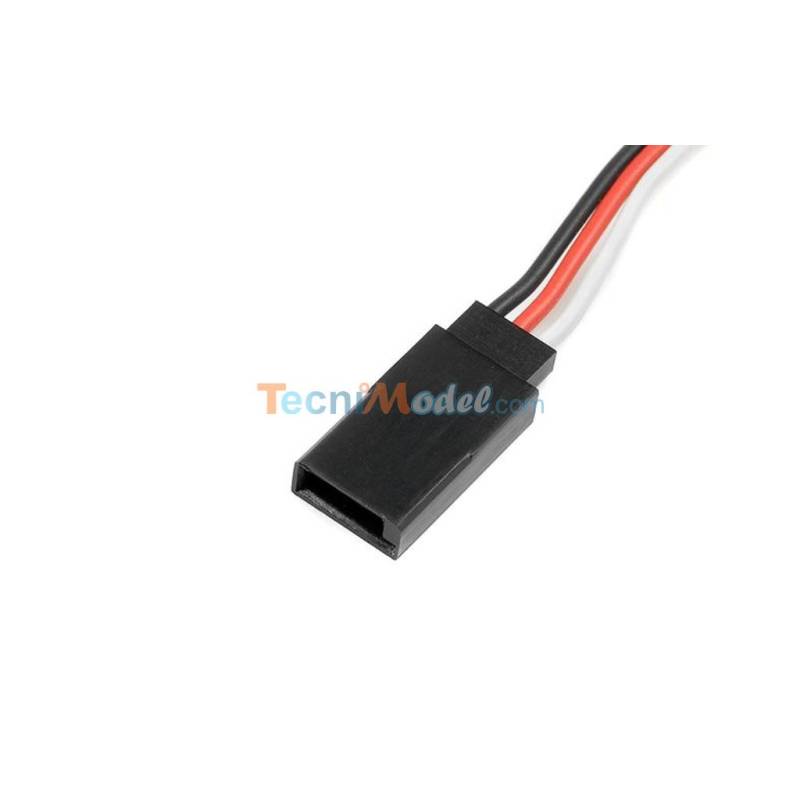 1 Cordon servo Futaba Femelle 30cm câble 22AWG GFORCE GF-1100-002