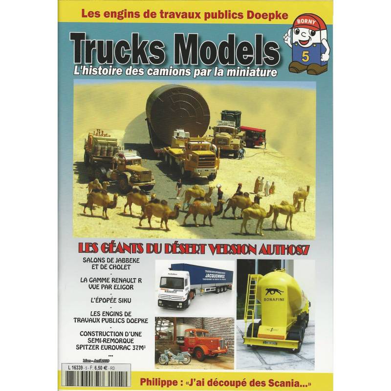 Revue Trucks Models n°4 Janvier/Février 2019