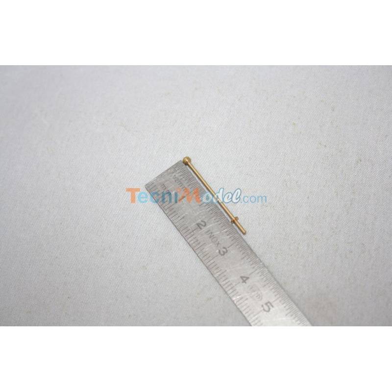10 One Hole rail stanchions 25mm