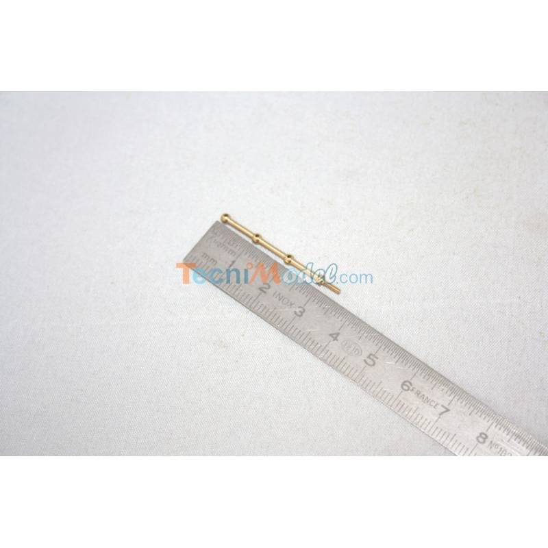 10 Three Holes Rail Stanchions 30mm