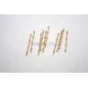 10 Three Holes Rail Stanchions 30mm