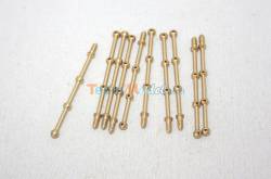 10 Three Holes Rail Stanchions 35mm