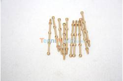 10 Three Holes Rail Stanchions 40mm