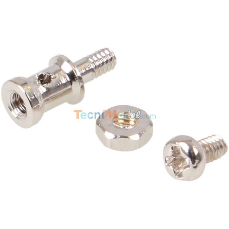 4 Dominos de tringlerie M2 pour tringlerie de Ø1,2mm
ROBBE 56000016