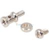 4 Dominos de tringlerie M2 pour tringlerie de Ø1,2mm
ROBBE 56000016