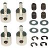 4 Dominos de tringlerie 3mm ROBBE 56000015