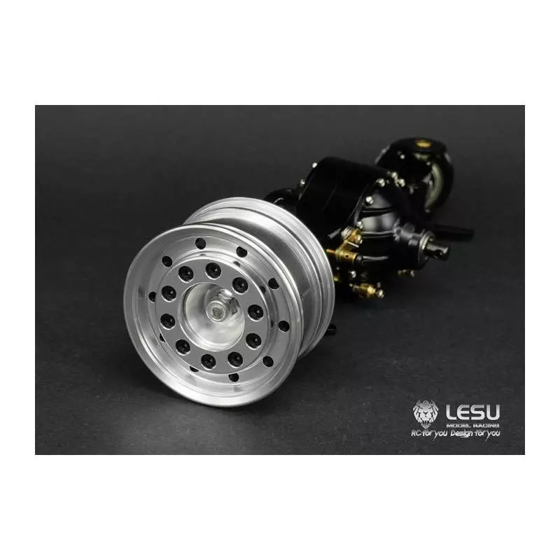 Paire de jantes alu avant larges pour essieux avant Lesu LESU W-2008-B