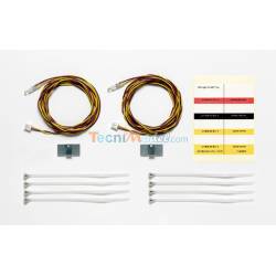 LEDs Jaunes Câblage Long pour module Multifonctions Tamiya (56511 ou 56523) TAMIYA 56551