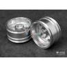 Paire de jantes alu avant larges LESU pour hexagones design "Trilex" LESU W-2045-B