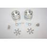 Paire de jantes jumelées LESU design "Trilex" LESU W-2046
