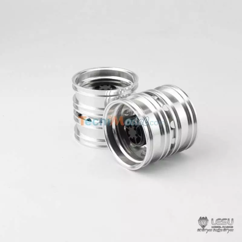 Paire de jantes alu jumelées LESU W-2011