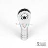 1 Chape à rotule M2 Inox courte LESU AN-0001-B-2.0