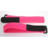 2 Colliers Velcro 26cm - 2cm Rose Fluo AVIO&TIGER 26020P