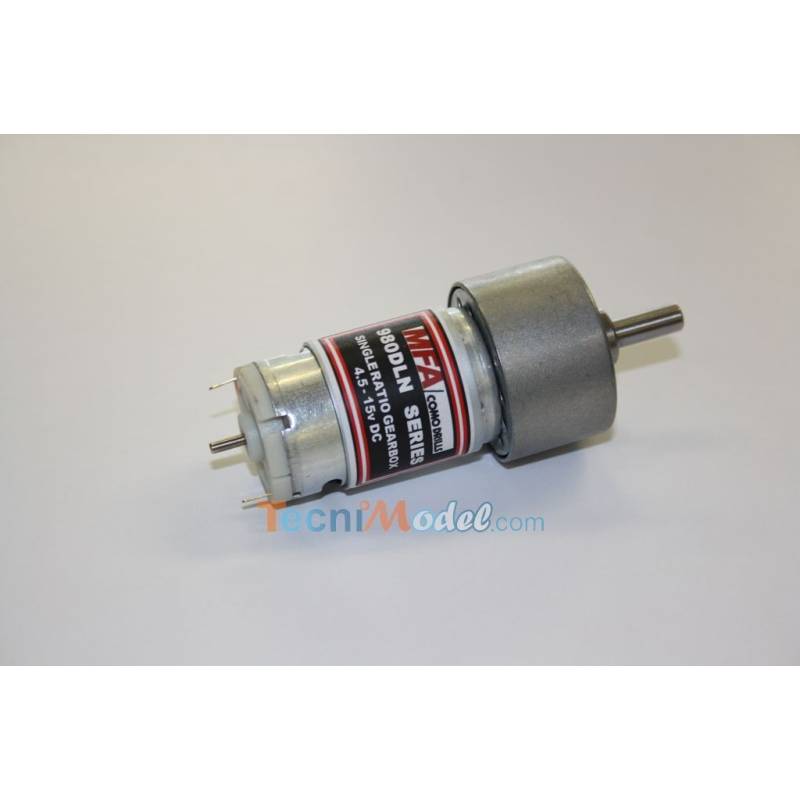 385 5-pole 6:1 geared motor with axial output 980DLN