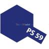 Peinture pour Lexan PS59 bleu metal Tamiya
