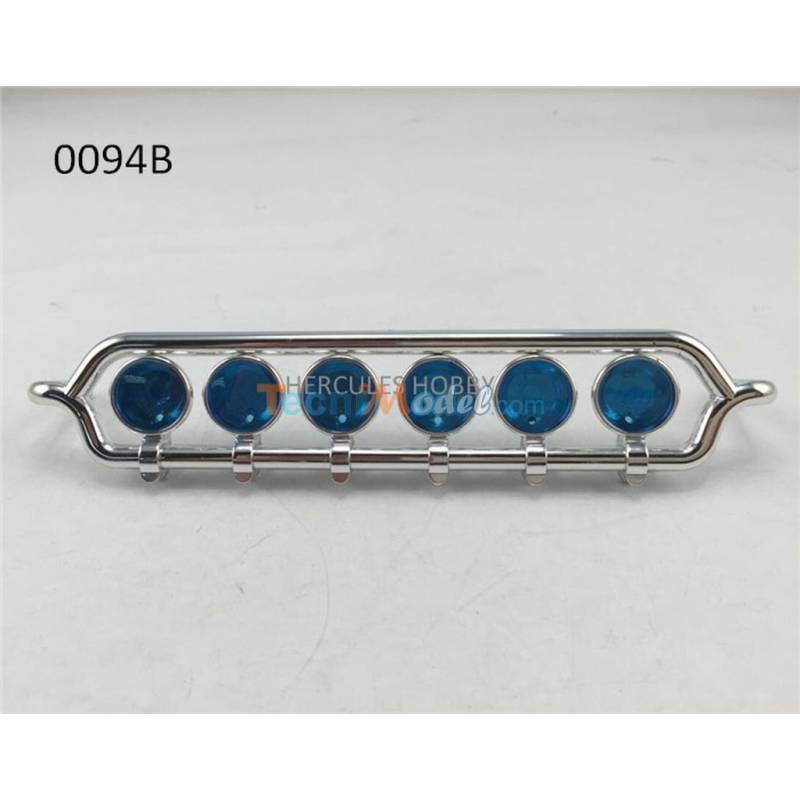 Miniature light bar with 6 round spotlights  HERCULES HOBBY HH-UP0094B