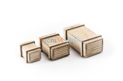 Set of 3 wooden crates AERONAUT 581921