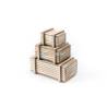 Set of 3 wooden crates AERONAUT 581921