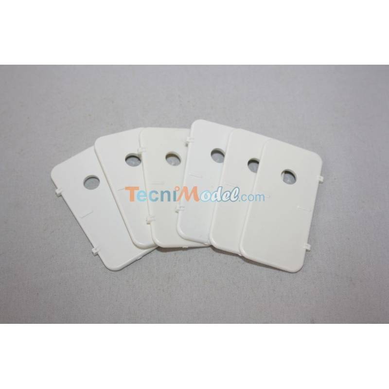 6 Portes 54mm x 25mm avec emplacement pour hublot - KRICK RO1553