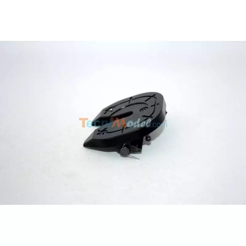 Sellette en aluminium anodisé noir pour camion RC Tamiya - HERCULES HOBBY HH-UP0062BLACK