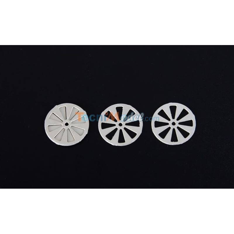 2 paires d'Aérateurs Ronds Ø18mm AERONAUT 572045