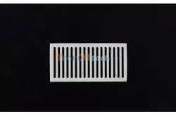 4 Grilles d'Aération Rectangulaires 18x10mm AERONAUT 572031