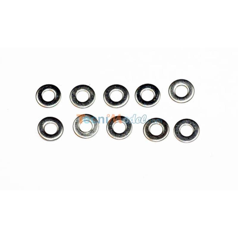 10 STAINLESS STEEL WASHERS for M2 SCIENTIFIC FRANCE STAINLESS STEEL WASHER M2 S045301120