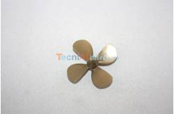 Hélice 4 pales plastique 55mm/M4 droite