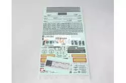 Planche adhésifs Actros 3363 TAMIYA 9495885