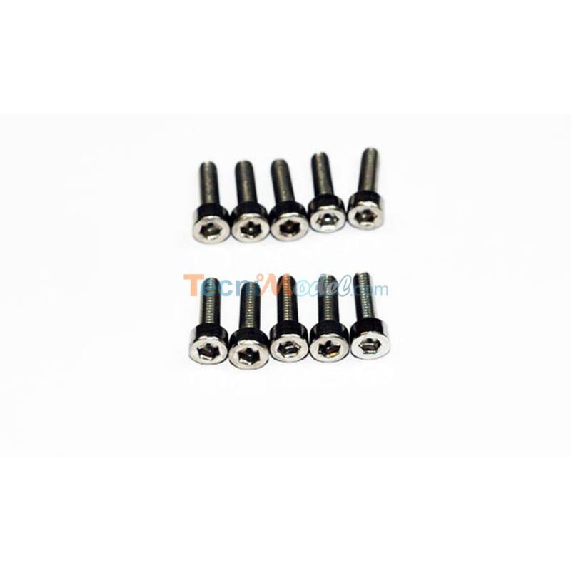 Vis BTR TCHC Inox M2x10 (10 pièces)