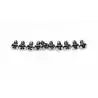 Vis Tole Inox Tête Bombée Pozi M2.9x16 (10 pcs)
