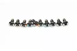 Vis Tole Inox Tête Bombée Pozi M2.2x6.4 (10 pcs)