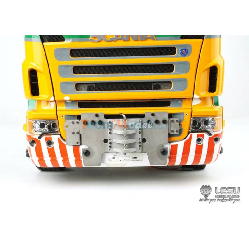 Plaque d'attelage avant pour Scania R Tamiya 1/14 - LESU G-6197