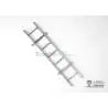 Metal ladder with brackets for 1/14 scale models - LESU G-6209