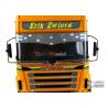 Stainless steel visor with lights for Scania 1/14 - LESU S-1254-A
