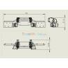 Traverse arrière et supports de feux pour Scania LESU G-6219