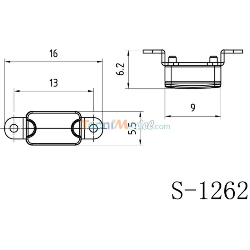 Feux de calandre pour camions RC 1/14 - LESU S-1262