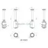 Ensemble de filtre à air pour camion US Tamiya 1/14
LESU GW-K023